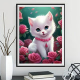 Cat 5d Diy Diamond Painting Kits UK Handwork Hobby MJ1176