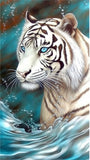 Tiger 5d Diy Diamond Painting Kits UK Handwork Hobby MJ1221