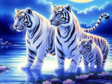 Tiger 5d Diy Diamond Painting Kits UK Handwork Hobby MJ1288