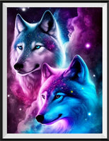 Wolf 5d Diy Diamond Painting Kits UK Handwork Hobby MJ1436