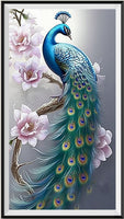 Peacock 5d Diy Diamond Painting Kits UK Handwork Hobby MJ1590