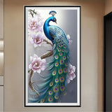 Peacock 5d Diy Diamond Painting Kits UK Handwork Hobby MJ1590