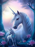 Unicorn 5d Diy Diamond Painting Kits UK Handwork Hobby MJ1665