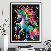 Unicorn 5d Diy Diamond Painting Kits UK Handwork Hobby MJ1697