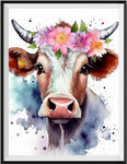 Cow 5d Diy Diamond Painting Kits UK Handwork Hobby MJ1953