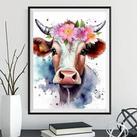 Cow 5d Diy Diamond Painting Kits UK Handwork Hobby MJ1953