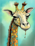 Giraffe 5d Diy Diamond Painting Kits UK Handwork Hobby MJ2234