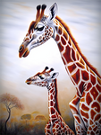 Giraffe 5d Diy Diamond Painting Kits UK Handwork Hobby MJ2238