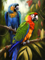 Parrot 5d Diy Diamond Painting Kits UK Handwork Hobby MJ2328