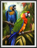 Parrot 5d Diy Diamond Painting Kits UK Handwork Hobby MJ2328