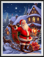 Christmas 5d Diy Diamond Painting Kits UK Handwork Hobby MJ2403