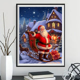 Christmas 5d Diy Diamond Painting Kits UK Handwork Hobby MJ2403