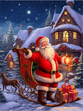 Christmas 5d Diy Diamond Painting Kits UK Handwork Hobby MJ2403