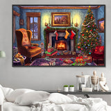 Christmas 5d Diy Diamond Painting Kits UK Handwork Hobby MJ2427