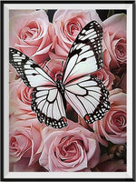 Flower 5d Diy Diamond Painting Kits UK Handwork Hobby MJ2602