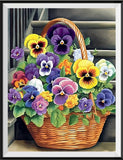 Flower 5d Diy Diamond Painting Kits UK Handwork Hobby MJ2607