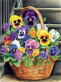 Flower 5d Diy Diamond Painting Kits UK Handwork Hobby MJ2607