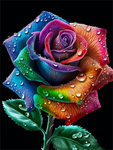 Rose 5d Diy Diamond Painting Kits UK Handwork Hobby MJ2688