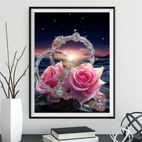 Rose 5d Diy Diamond Painting Kits UK Handwork Hobby MJ2718