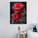 Rose 5d Diy Diamond Painting Kits UK Handwork Hobby MJ2721