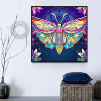 Butterfly 5d Diy Diamond Painting Kits UK Handwork Hobby MJ2789