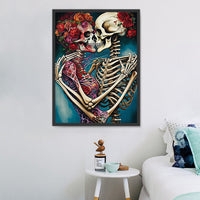 Skull 5d Diy Diamond Painting Kits UK Handwork Hobby MJ2825