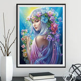 Woman 5d Diy Diamond Painting Kits UK Handwork Hobby MJ3107