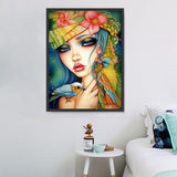 Woman 5d Diy Diamond Painting Kits UK Handwork Hobby MJ3140