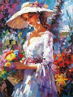 Woman 5d Diy Diamond Painting Kits UK Handwork Hobby MJ3176