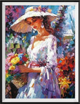 Woman 5d Diy Diamond Painting Kits UK Handwork Hobby MJ3176