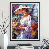 Woman 5d Diy Diamond Painting Kits UK Handwork Hobby MJ3176