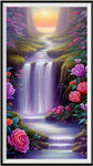 Waterfall 5d Diy Diamond Painting Kits UK Handwork Hobby MJ7198