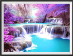 Waterfall 5d Diy Diamond Painting Kits UK Handwork Hobby MJ7224