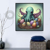 Squid 5d Diy Diamond Painting Kits UK Handwork Hobby MJ7249