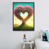 Heart Tree 5d Diy Diamond Painting Kits UK Handwork Hobby MJ8028