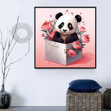 Panda 5d Diy Diamond Painting Kits UK Handwork Hobby MJ8072
