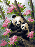 Panda 5d Diy Diamond Painting Kits UK Handwork Hobby MJ8086