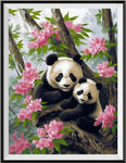 Panda 5d Diy Diamond Painting Kits UK Handwork Hobby MJ8086