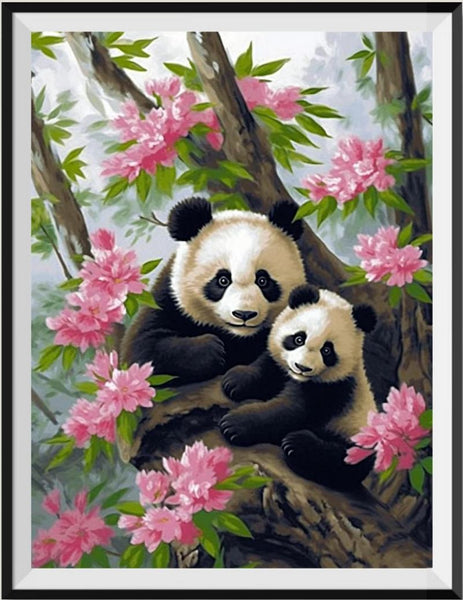 Panda 5d Diy Diamond Painting Kits UK Handwork Hobby MJ8086