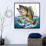 Fish 5d Diy Diamond Painting Kits UK Handwork Hobby MJ8103