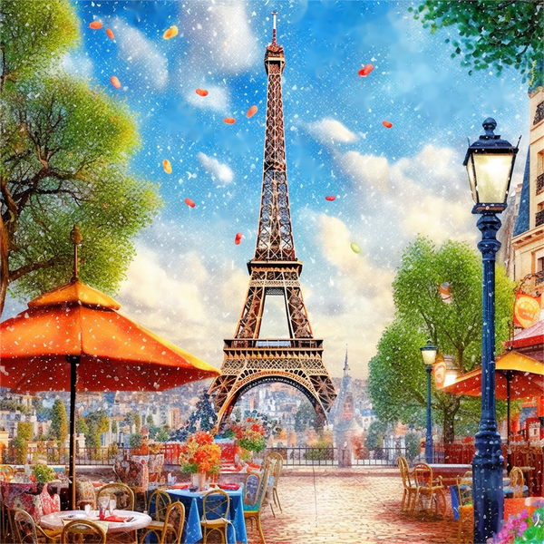Eiffel Tower River Diamond Art Kit by Make Market®, Michaels