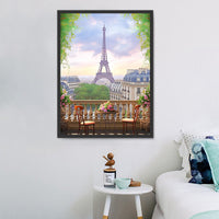 Eiffel Tower 5d Diy Diamond Painting Kits UK Handwork Hobby MJ8353