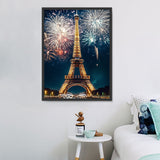 Eiffel Tower 5d Diy Diamond Painting Kits UK Handwork Hobby MJ8359