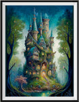 Castle 5d Diy Diamond Painting Kits UK Handwork Hobby MJ8374