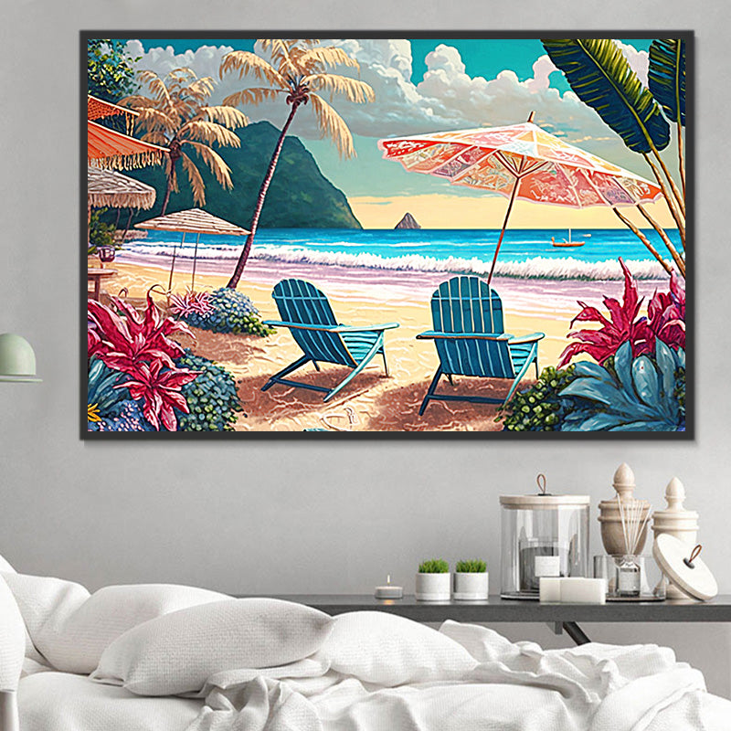 Beach 5d Diy Diamond Painting Kits UK Handwork Hobby MJ8542 ...