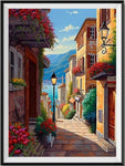 Street 5d Diy Diamond Painting Kits UK Handwork Hobby MJ8592