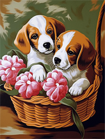 Dog 5d Diy Diamond Painting Kits UK Handwork Hobby MJ8997