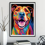 Dog 5d Diy Diamond Painting Kits UK Handwork Hobby MJ9136