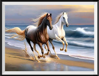 Horse 5d Diy Diamond Painting Kits UK Handwork Hobby MJ9374