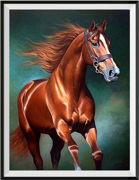 Horse 5d Diy Diamond Painting Kits UK Handwork Hobby MJ9381